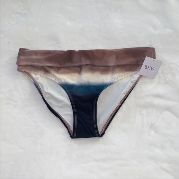 SKYE Midwaist Foldover Bikini Bottom Size XL - Picture 7 of 10